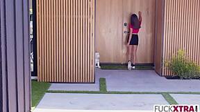 Uh, innocent catholic girl like me gets drilled by landlord... so hard!