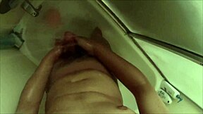 First Video Captures Shower Time Bathing Scene with Young Teen in POV