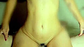 Slutty Stepsister with Tan Lines Rides Hard on My Cock in Wild Action