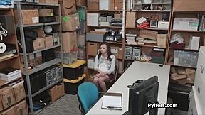 Is The Guard Fucking The Perky Teen Thief's Ass?