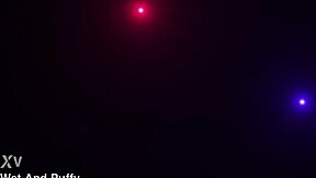 Claudia Macc orgasms with black dildo at home