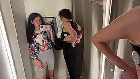 Naughty boy gets cum on face during bareback ass licking at usa beach voyeur scene