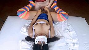 Tender Schoolgirl With Big Natural Tits Tight Pussy Fucked Hard After Classes