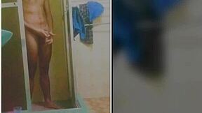 Who’s cumming hard in this solo shower masturbation?