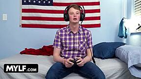 Experienced Mylf Teaches A Virgin Boy Everything He Needs To Know About Fucking Like A Man.