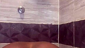 cold water but hot shower from this teen 18+ whore 😏 tight pussy toys.