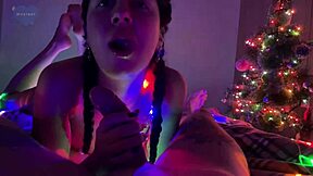 Stepsister Plays With My Dick And Gives The Best Blowjob