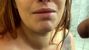 I made a video call in the guy's apartment I just met and gave him a little present at the end