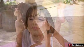 Small Tits Hungarian Teen 18+ Enjoys Outdoor Action with Ease