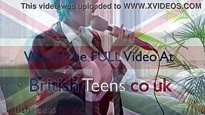 Hot British Alt College Student Plays With Her Pussy Until She Cums!