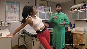 Jasmine Rose handcuffs you in nurses POV for footjob?