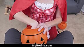 petite katie kush rides stepbrother in taboo cowgirl