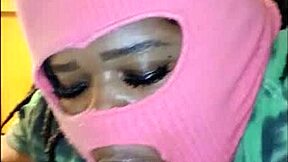 She blew cum bubbles after sucking 😋