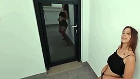 Watch Sexy Latina Dance on Terrace, Teasing with Big Ass Moves!