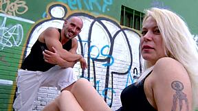 man, my stepdad banged this young blonde outside so hard!