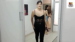 my boyfriend thinks i'm lesbian so to get revenge i call my friend and we record ourselves having sex and licking each other's ass - part 1