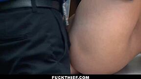 I caught this asian teen stealing and called her stepmother to help punish her.