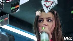 College Teen 18+ Shows Panty Cameltoe And Masturbates With Intense Emotions