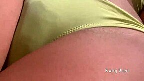 Crazy 18 YO Girl Pees on Public Beach in Wet Panties