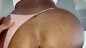 was gonna clean the bathroom but ended up with my ass gaped and full of cum