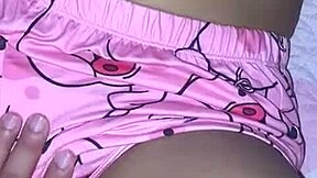 Stepfather can't resist my curvy body in pajamas