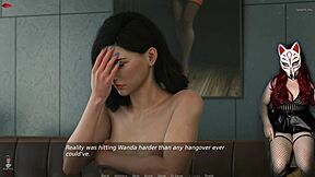 blonde milf plays game with stepsister