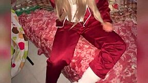 Petite Latina Student in Uniform Struggles with a Massive Cock