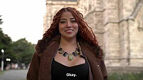 met a stunning colombian girl at church in bariloche, tempting her with cash for fun.