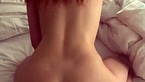 The cute girl masturbates with a dildo for you