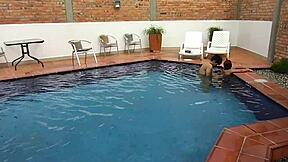 On Vacation In Florida, Mature Latina Does Deepthroat And Rimjob With Step-Nephew!