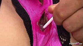 perfect tits japanese teen tricked into creampie defloration