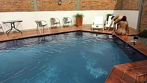 On Vacation In Florida, Mature Latina Does Deepthroat And Rimjob With Step-Nephew!