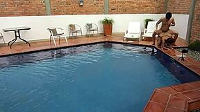 On Vacation In Florida, Mature Latina Does Deepthroat And Rimjob With Step-Nephew!