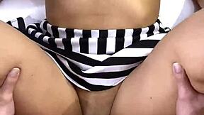 Petite Latina Gets Missionary After School