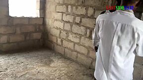 i caught my wife getting fucked in uncompleted building bent over doggystyle