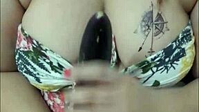 viral student plays with eggplant in bath