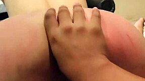 unas buenas nalgas y un rico creampie en el culo de mi novia