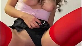 Ever seen a sexy Mexican teacher like Alexia in action?