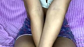 18 Year Old Amateur Shows Her Pretty Pussy in Sensual Sex