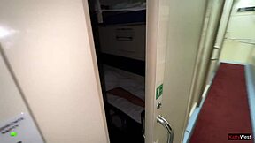 Girl wakes up to penetration on public train