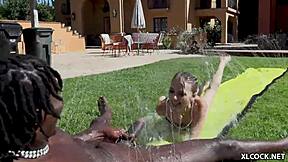 watch tiny kate bloom get plowed by bbc