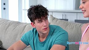 Very Pretty Blonde Step Sis Fucks Me Even After I Lost The Bet