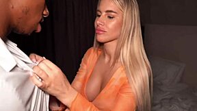 Hungarian Blonde Seeks Monster Black Cock for Intense Hotel Quickie