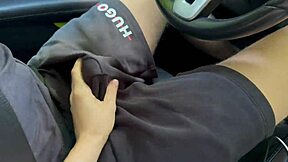 Hot amateur teen 18+ is naughty in public. 😉