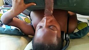 i'm bubble butt cute ebony slut sucking dick taking backshots