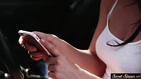 Classy Stepdaughter In Heels And Stockings Gets Pounded By Stepdad!