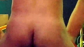 petite skinny brunette with long hair in bedroom