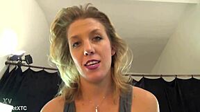 Baby Got Buns - Petite Blonde Casting Introduction!