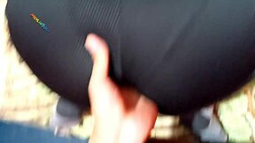 Young Bolivian babe moans as papi finishes inside in homemade Colombian video.