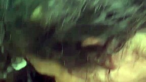 watch this streetwalker ride dick reverse cowgirl in the truck, then get fucked standing before a huge load on her ass?